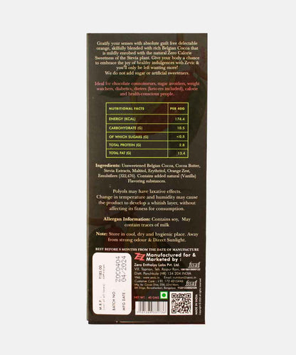 Zevic Z Orange Chocolate 40 Gm