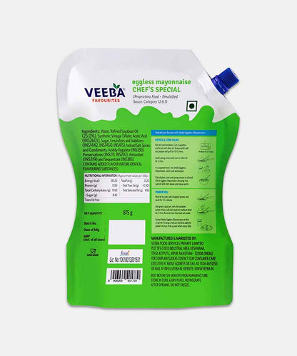 Veeba Eggless Mayonnaise 875 Gm
