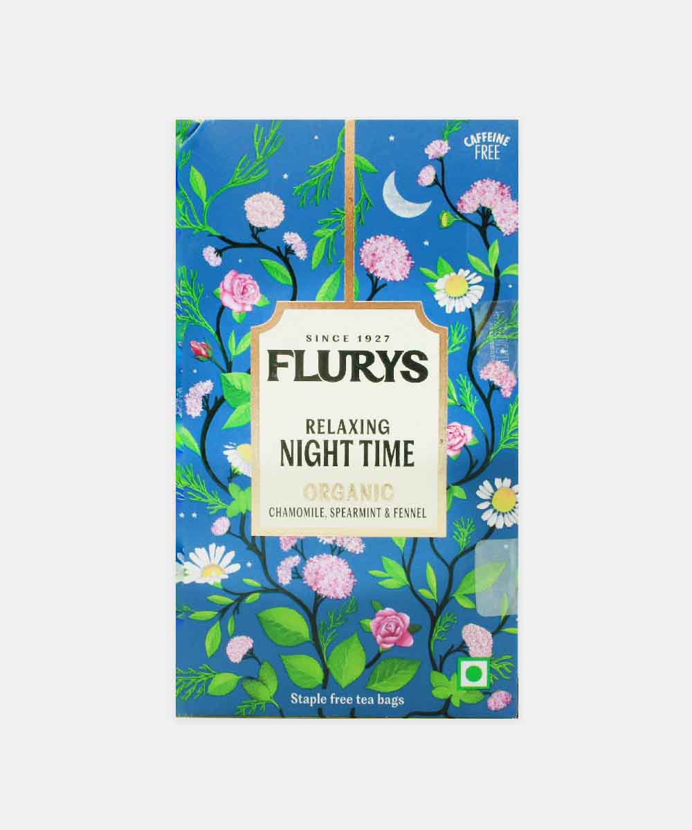 Flurys Organic Night Time Tea 20 Bag