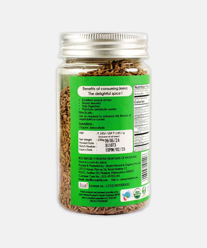 Praakritik Organic Jeera 100 Gm