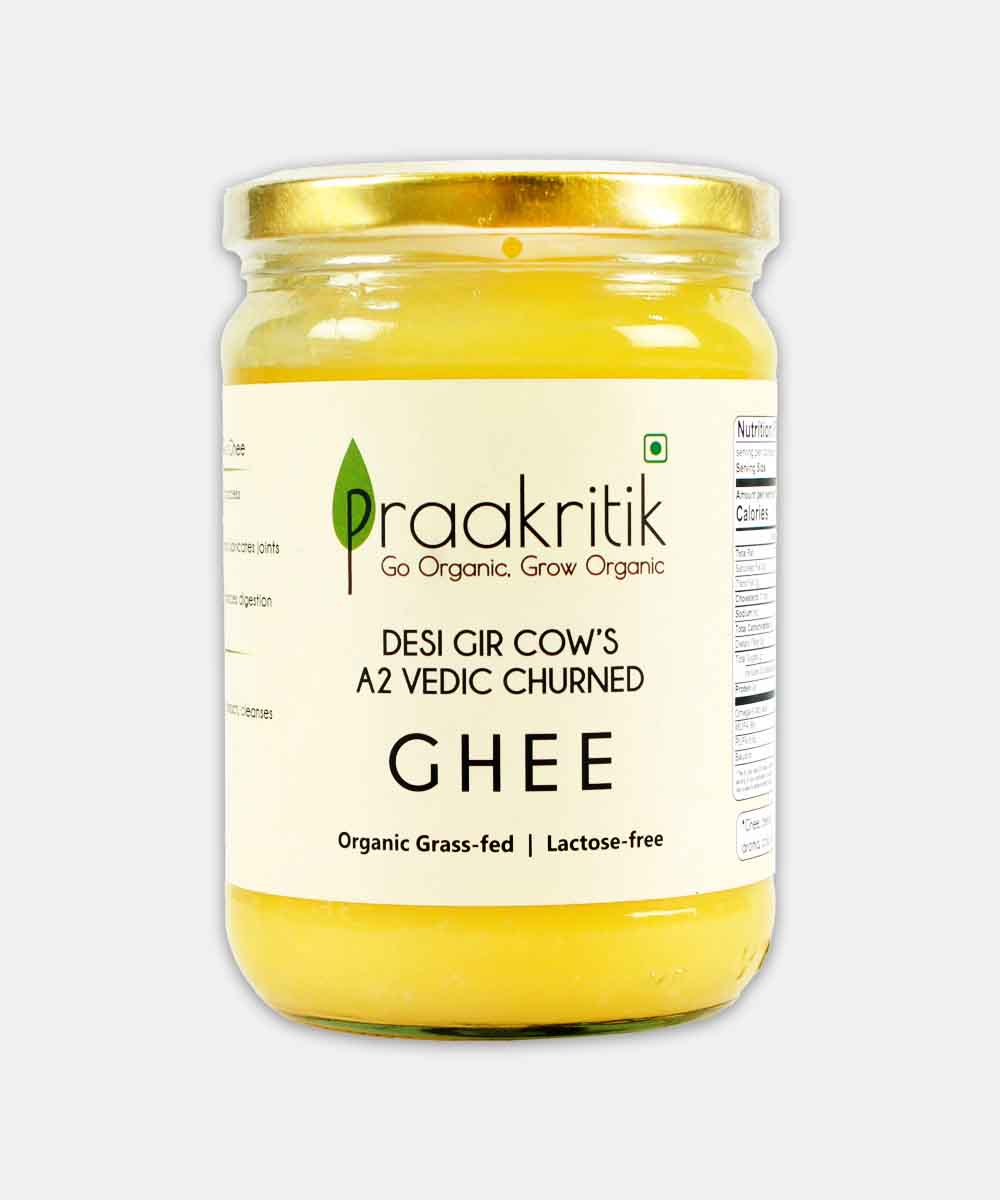 Praakritik Desi Gir Cows A2 Ghee 500 Gm