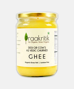 PRAAKRITIK DESI GIR COWS A2 GHEE 500 ML