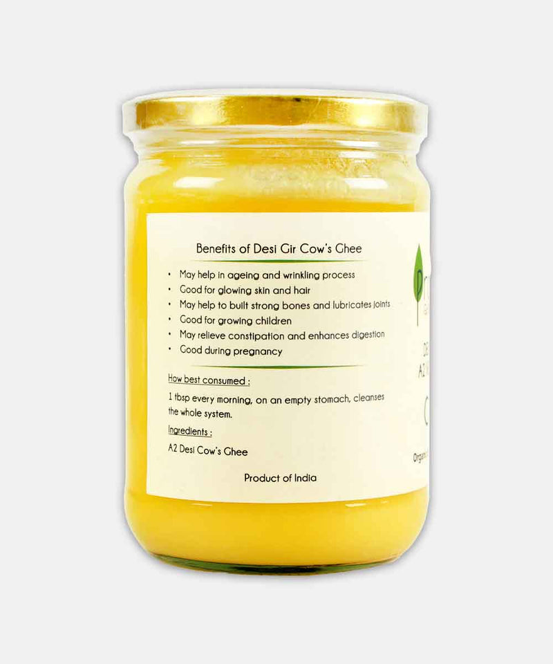 PRAAKRITIK DESI GIR COWS A2 GHEE 500 ML