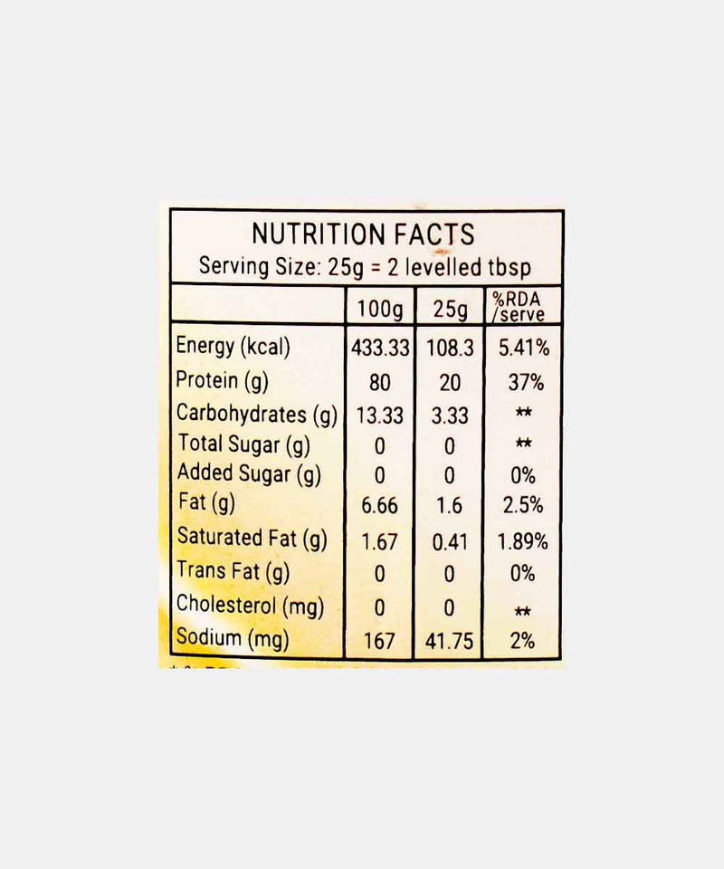 SATTVIC FOODS NUTRI WHAY PROTEIN POWDER 200 GM