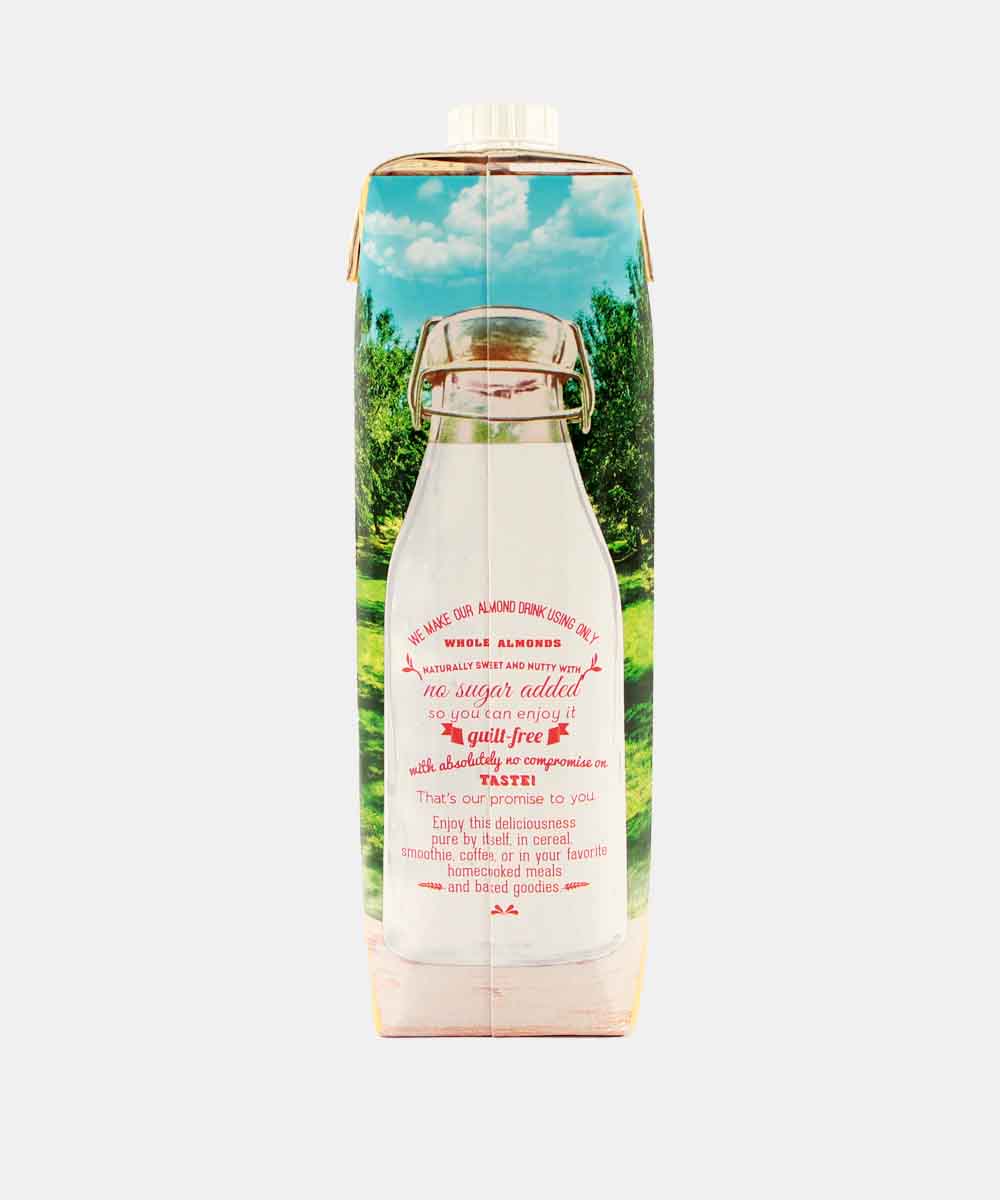 137 Degrees Real Almond Milk Unsweetened 1 Ltr