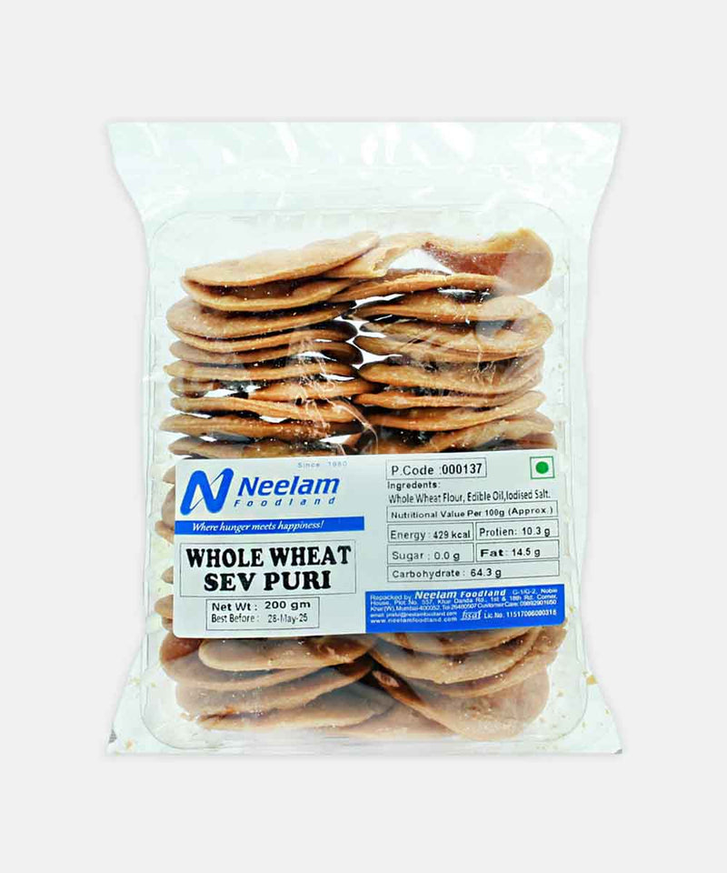 WHOLE WHEAT SEV PURI 200