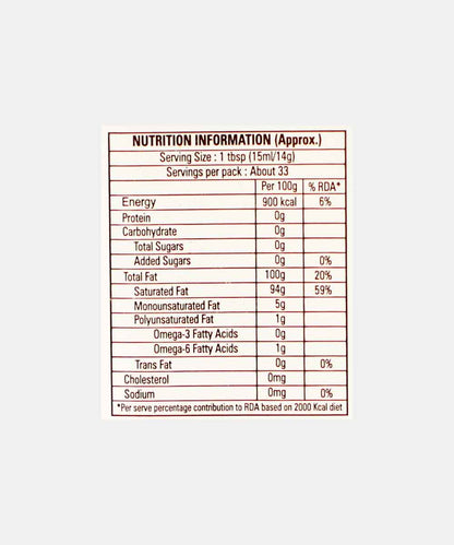 Max Care Virgn Coconut Oil 500 Ml 456 Gm