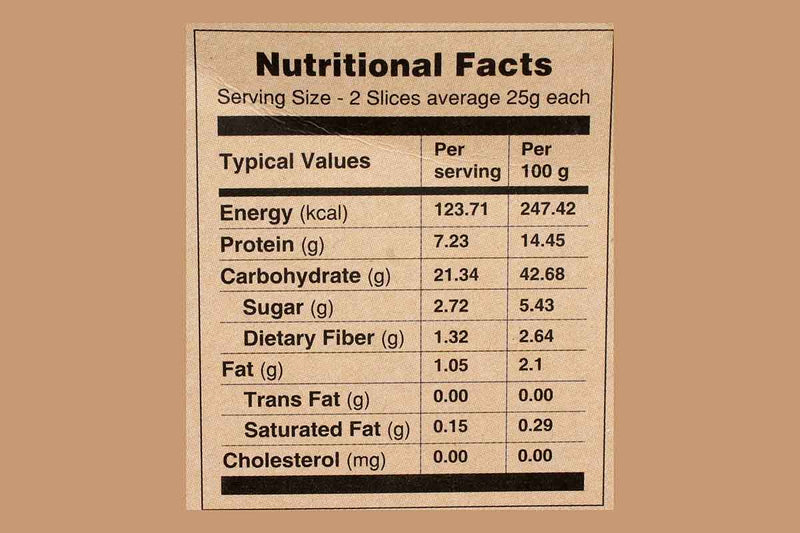 protein bread vegan 250