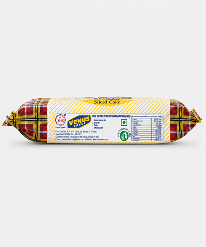 Venus Bekar Vegetarian Rich Nut Plum Sliced Cake 200 Gm