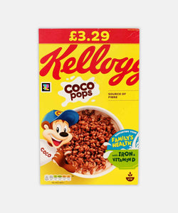 KELLOGGS COCO POPS CHOCOLATEY BREAKFAST CEREAL 420