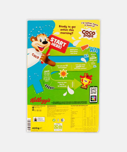 Kelloggs Coco Pops Chocolatey Breakfast Cereal 420 Gm