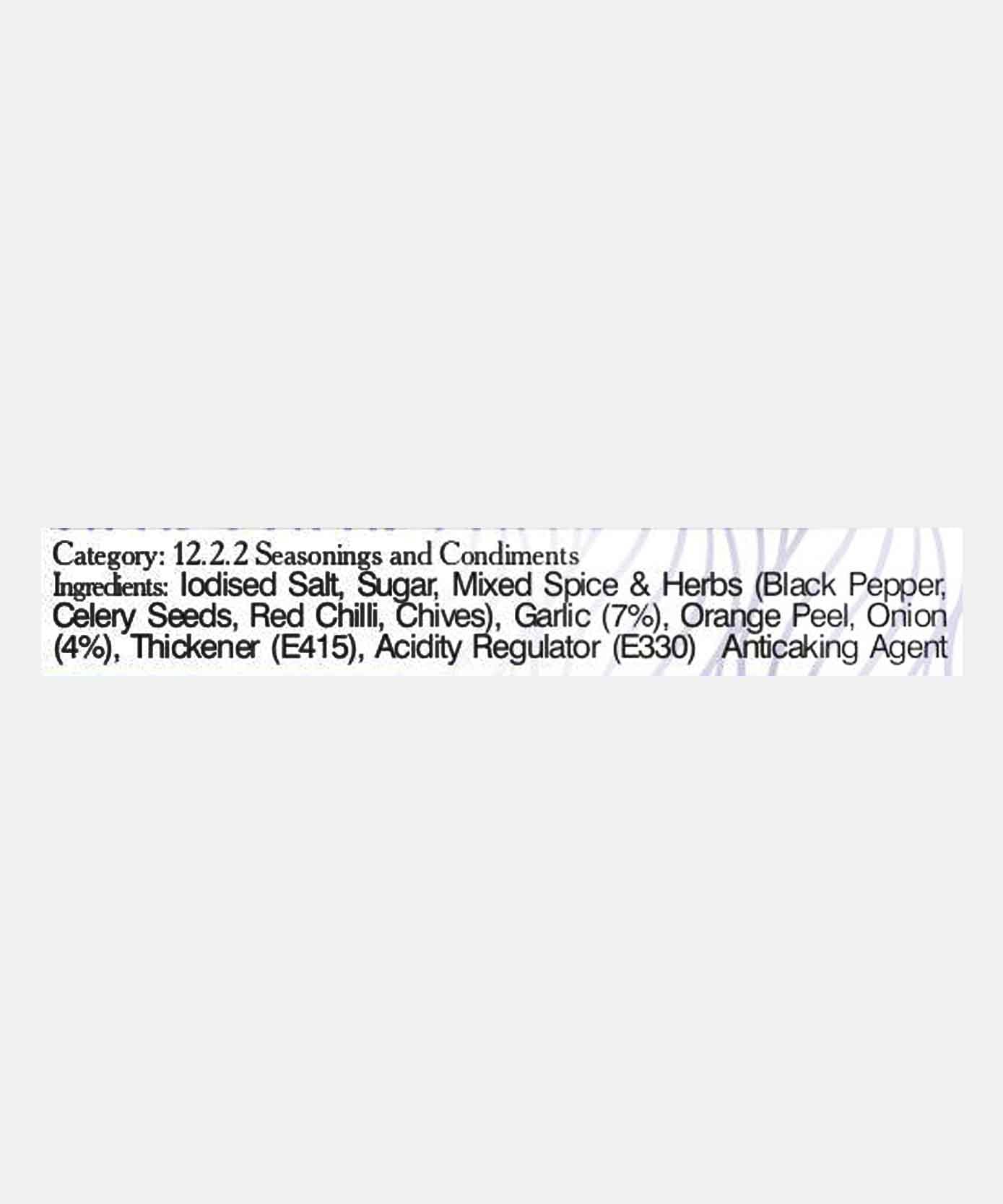 Freeze Dried Salad Seasoning Herb 80 Gm