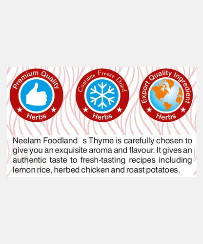 Freeze Dried Thyme Herbs 17 Gm