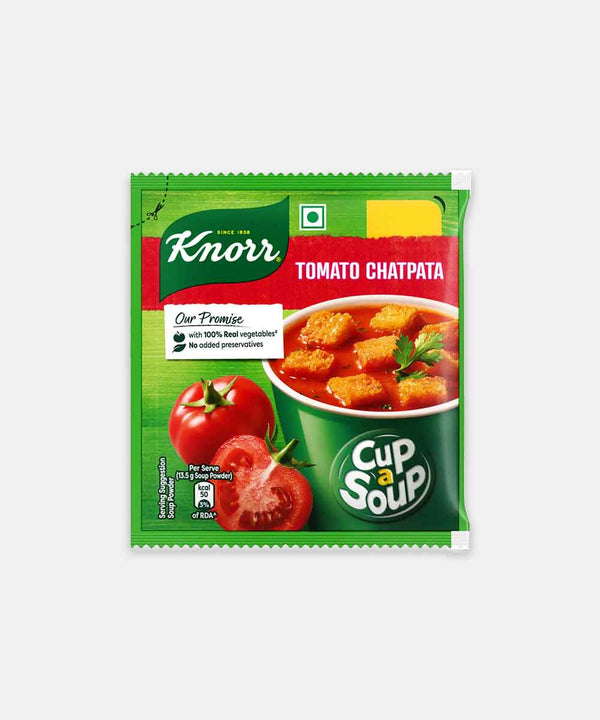 KNORR TOMATO CHATPATA CUP A SOUP 13.5