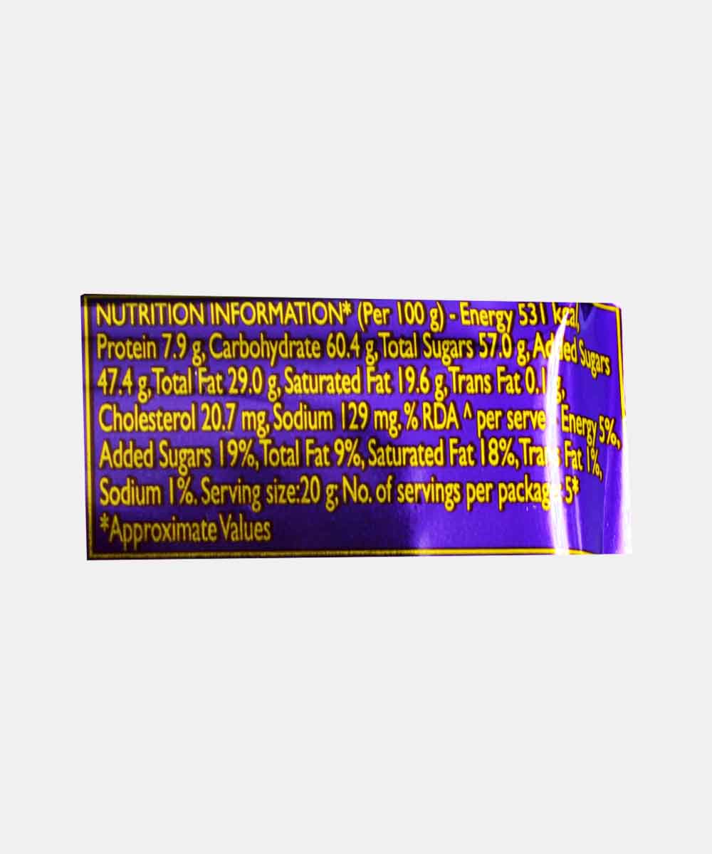 Cadbury Dairy Milk Chocolate Family Pack 123 Gm