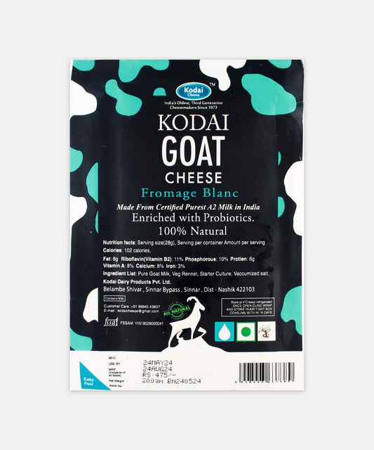 Kodai Goat Cheese 200 Gm