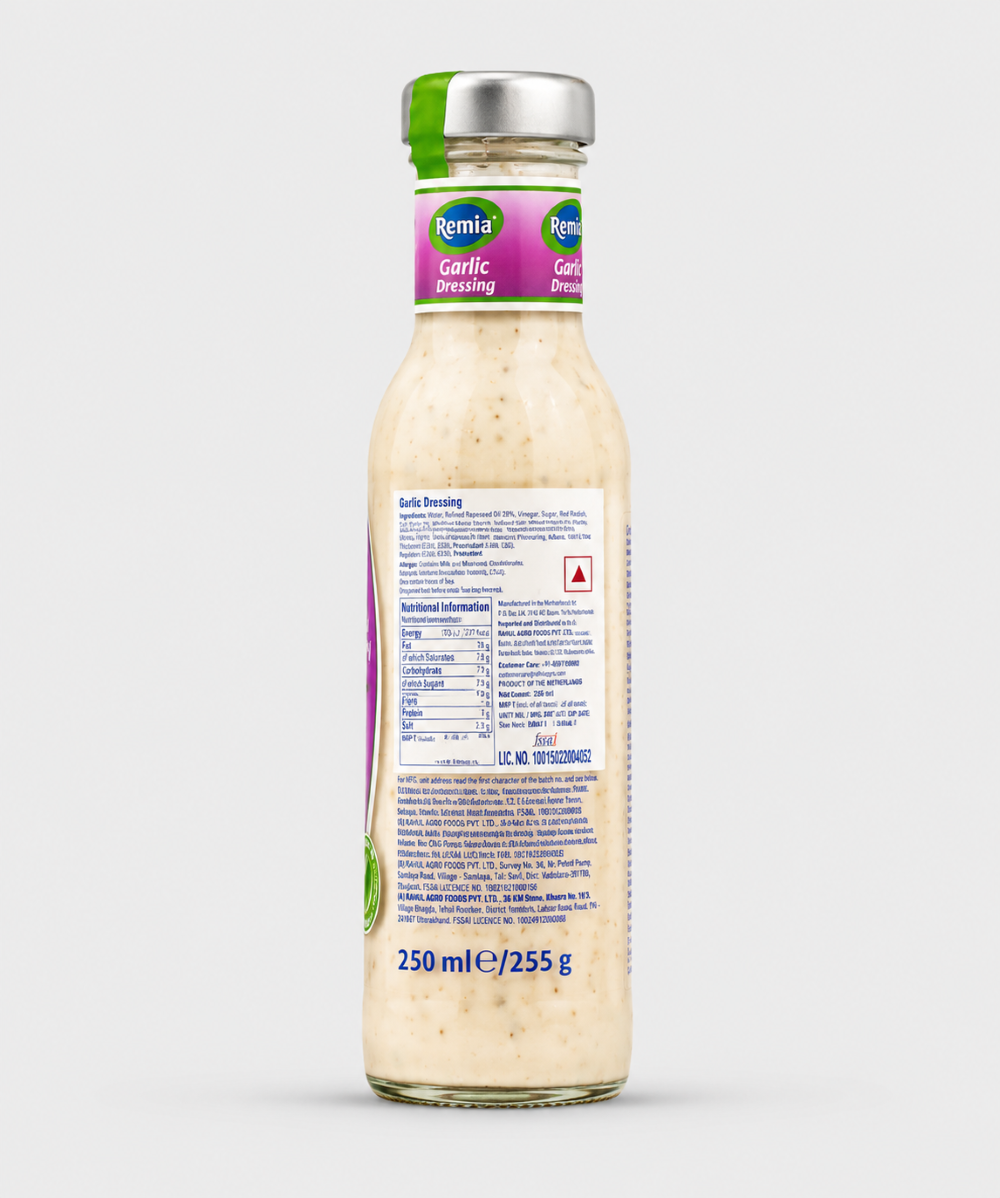 Remia Garlic Dressing 250 Ml