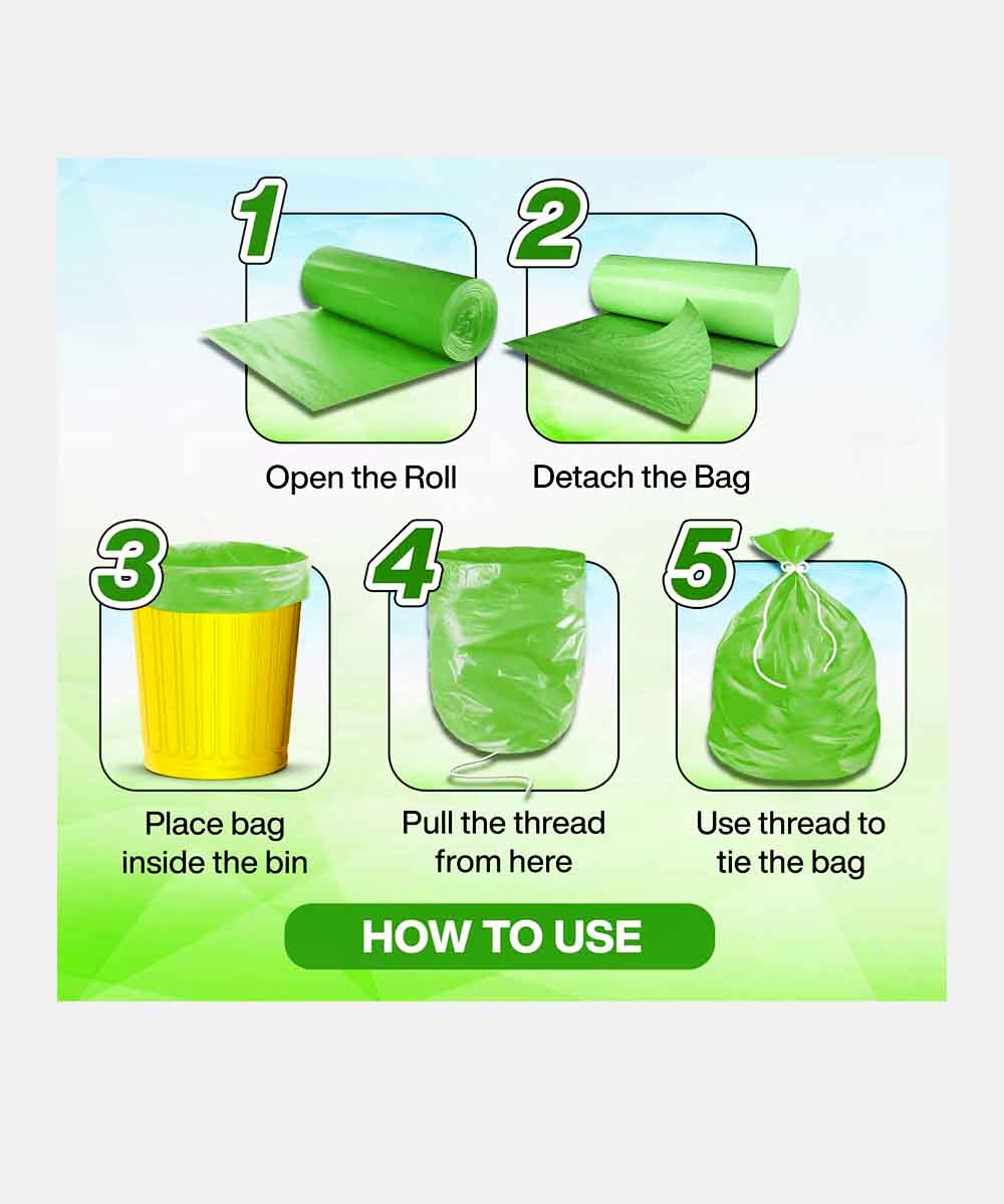 Shalimar Eco S Garbage Bag 15 Pc