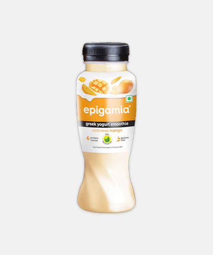 Epigamia Greek Yogurt Smoothie Alphonso Mango 180 Ml