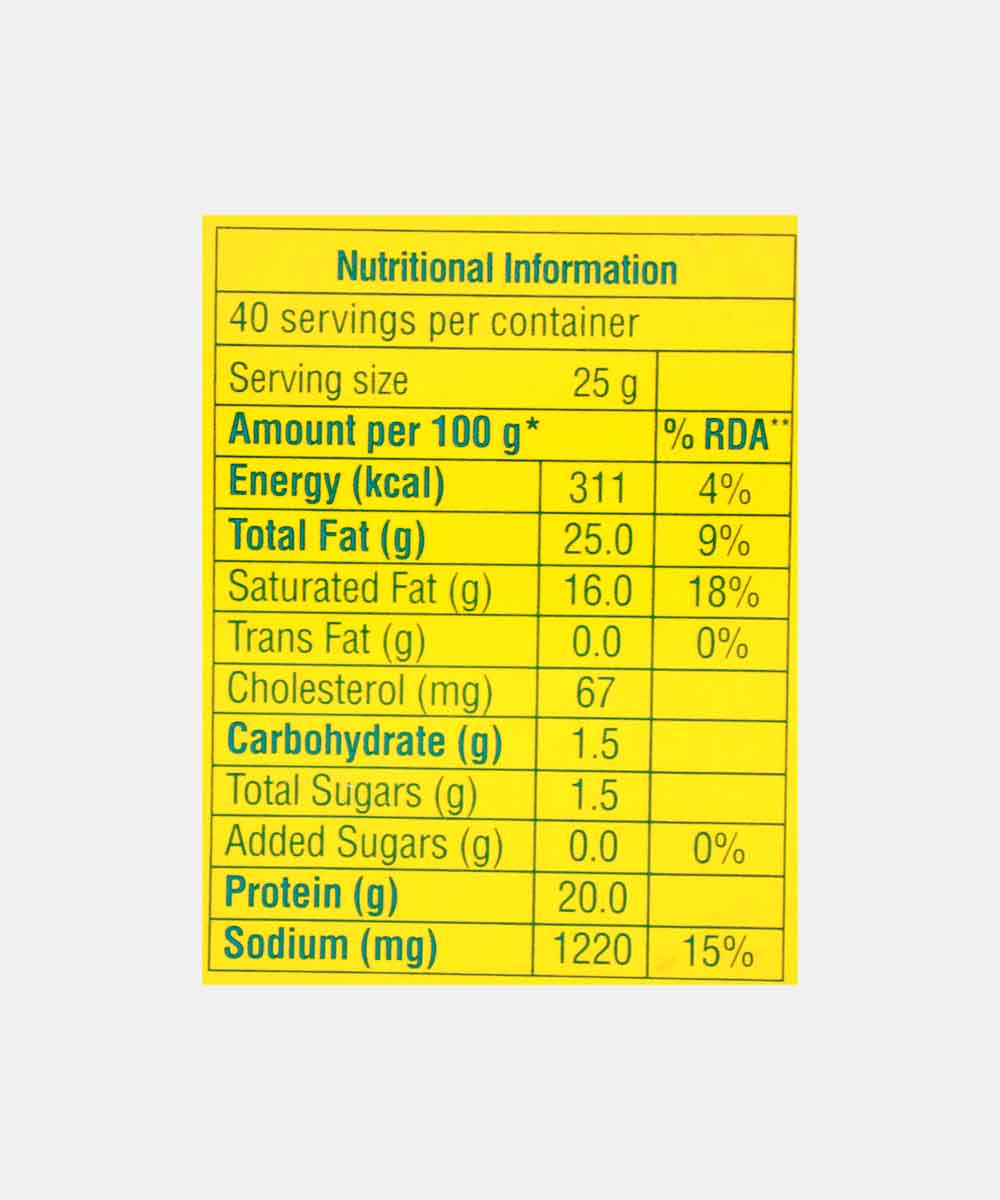 Amul Cheese Cubes 40 Pcs 1 Kg