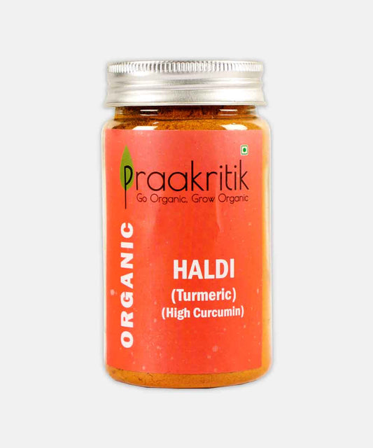 Praakritik Organic Haldi Powder 100 Gm