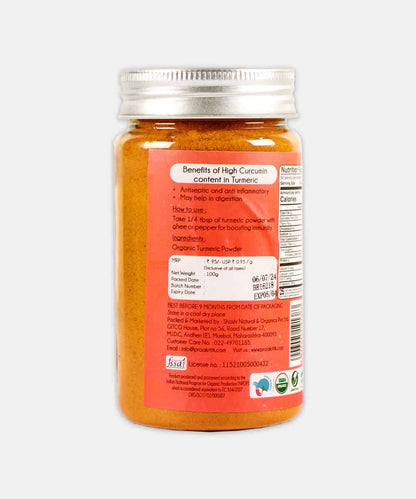 Praakritik Organic Haldi Powder 100 Gm