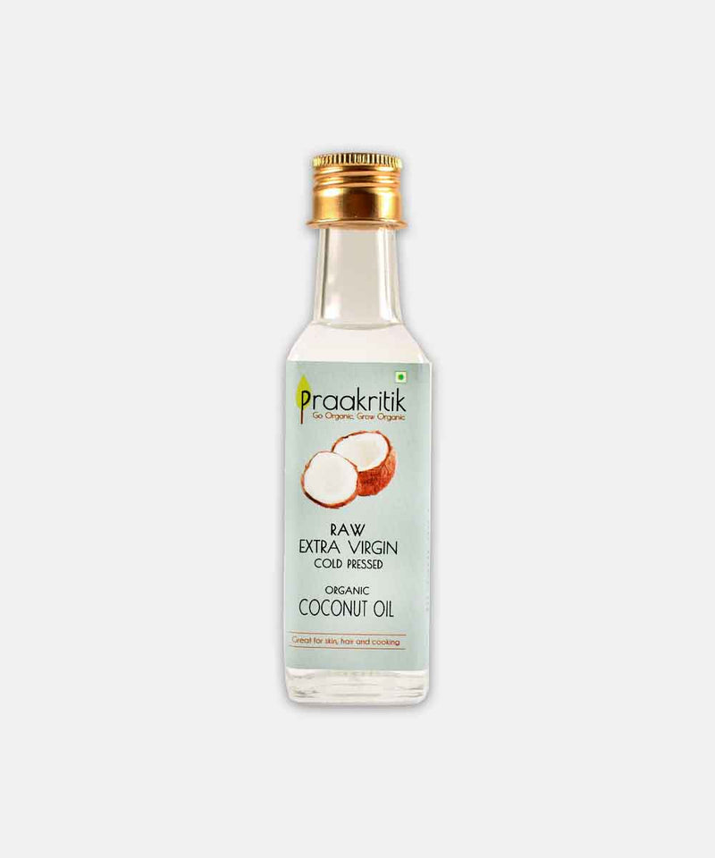 PRAAKRITIK RAW EXTRA VARGIN COCONUT OIL 100 ML