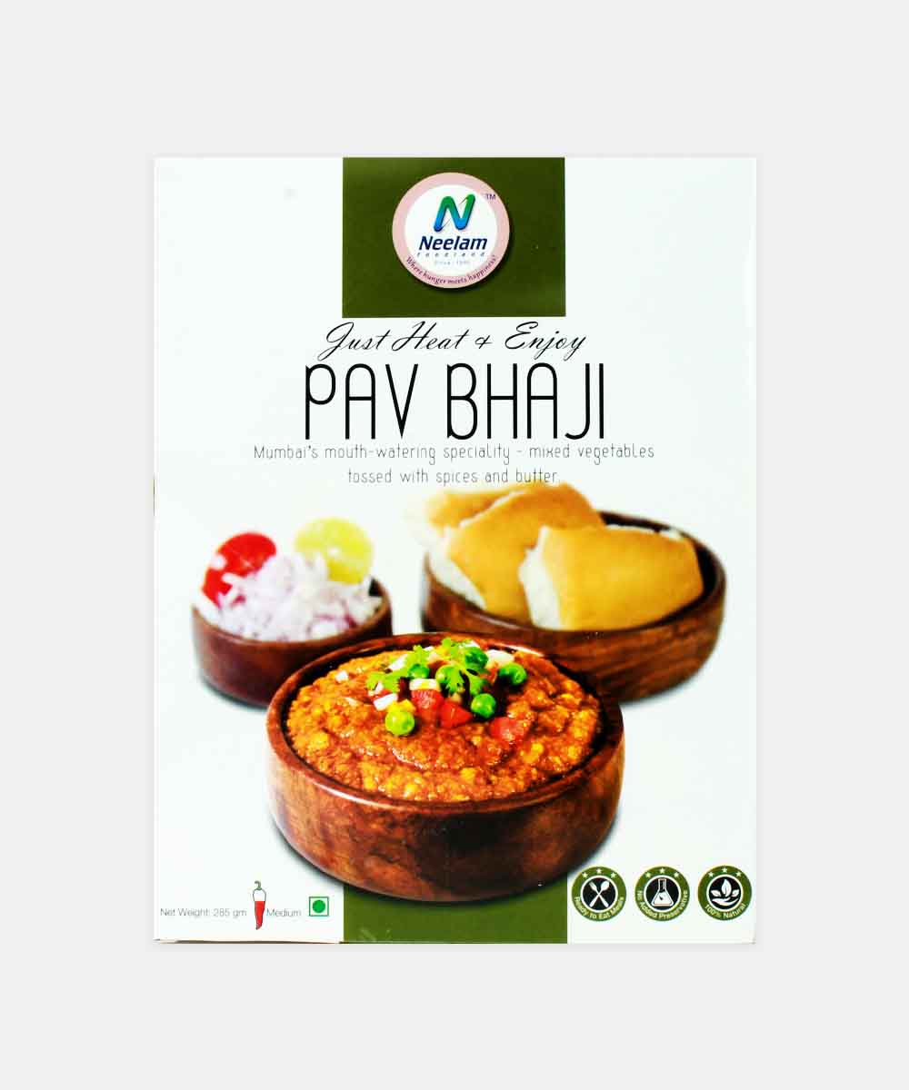 Neelam Pav Bhaji Heat & Eat 285 Gm