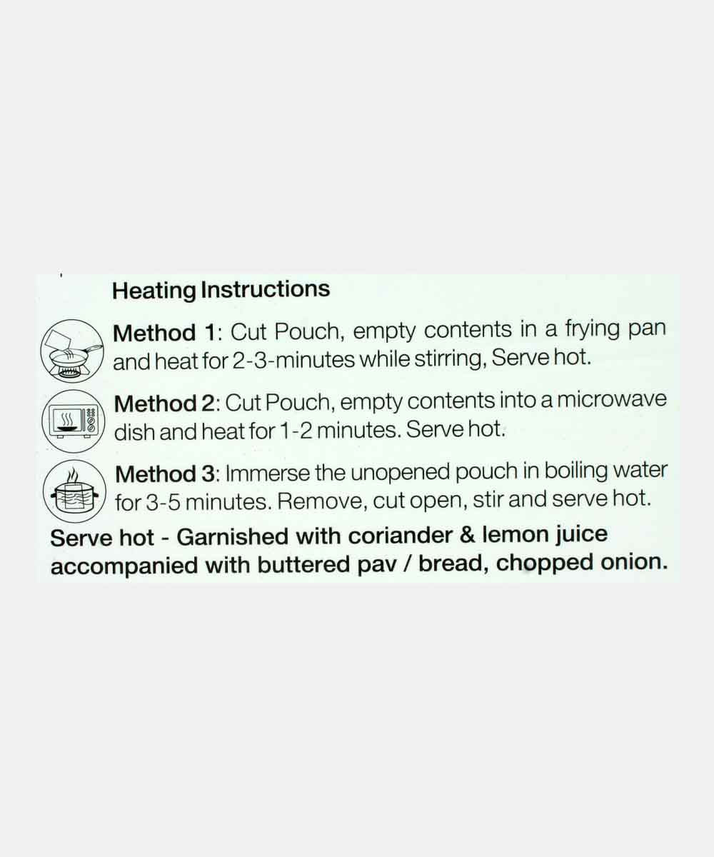 Neelam Pav Bhaji Heat & Eat 285 Gm