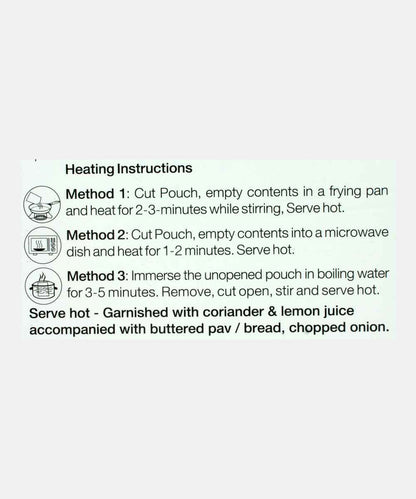 Neelam Pav Bhaji Heat & Eat 285 Gm