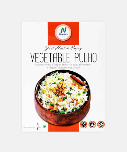 Neelam Vegetable Pulao Heat & Eat 250 Gm