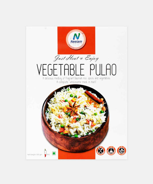 Neelam Vegetable Pulao Heat & Eat 250 Gm