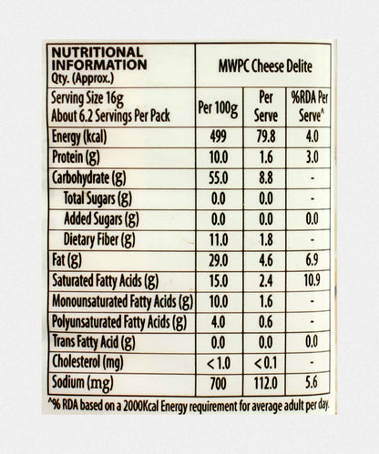 Act Ii Cheese Delite 106 Gm
