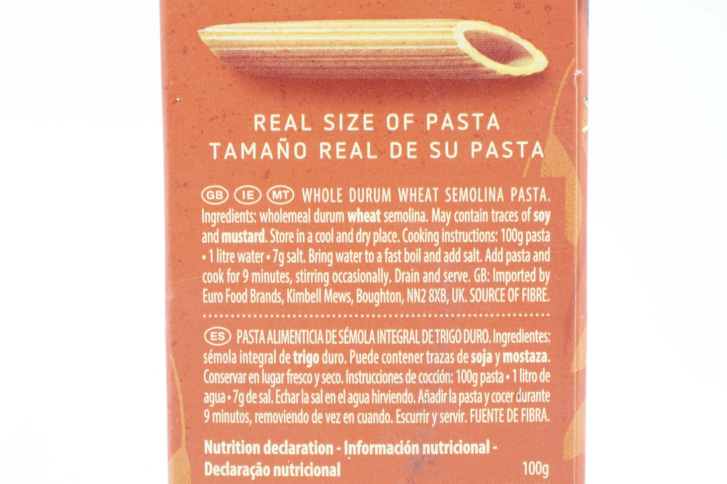 Barilla Whole Wheat Penne Rigate Pasta 500 Gm