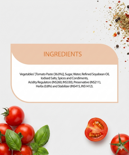 Veeba No Onion No Garlic Pasta & Pizza Sauce 280 Gm