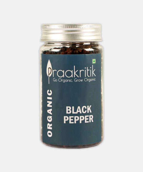 PRAAKRIKIT ORGANIC BLACK PEPPER 100 GM