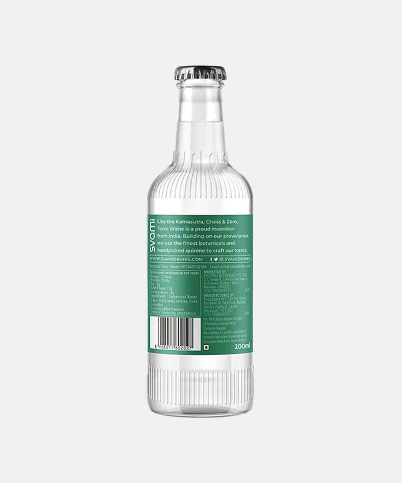 SVAMI CUCUMBER TONIC WATER 200 ML