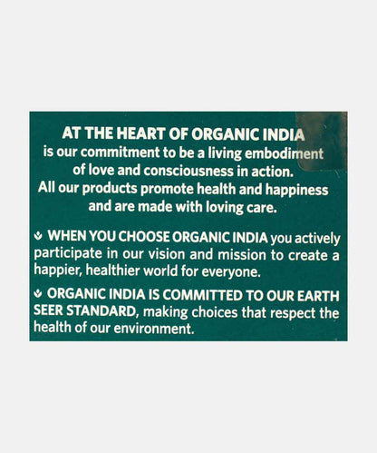 Organic India Tulsi Green Tea Ashwagandha (25 Bag)