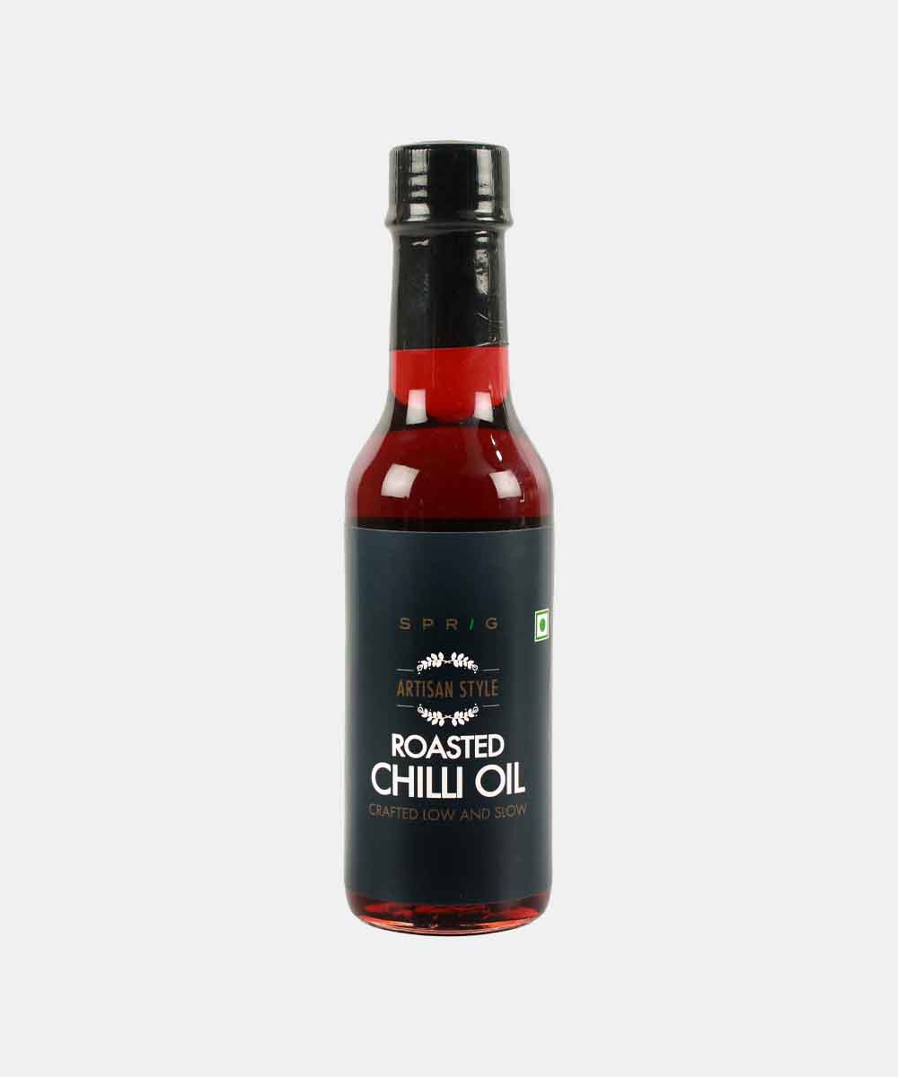 Sprig Roasted Chilli Oil 125 Gm