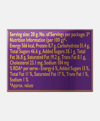 Cadbury Dairy Milk Silk Hazelnut Chocolate 58 Gm