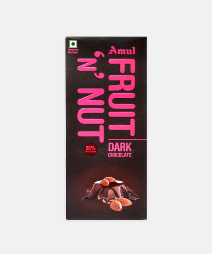 Amul Fruit N Nut Dark Chocolate 150 Gm