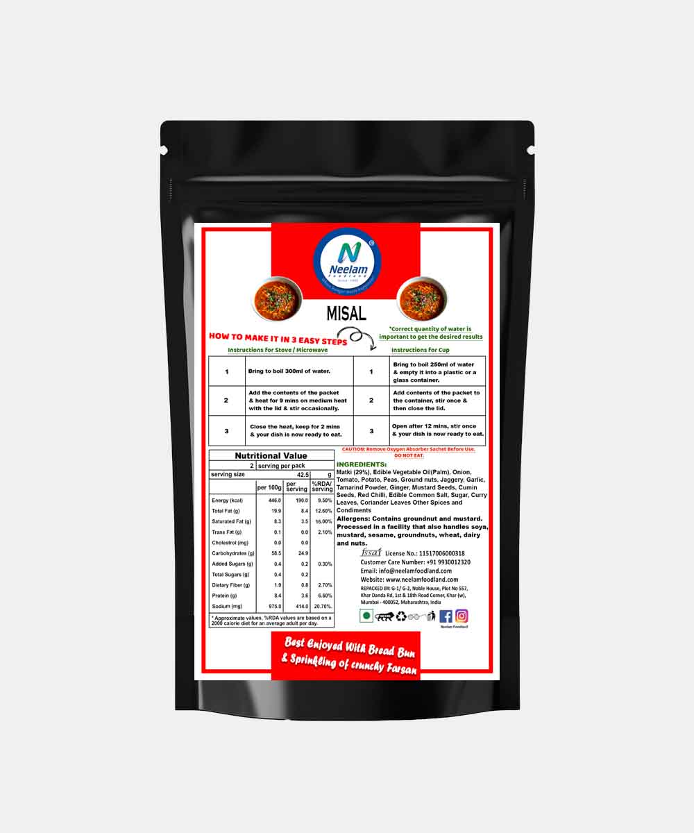 Misal Instant Mix 85 Gm