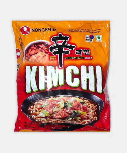 Nongshim Kimchi Ramyun Noodle Soup 120Gm