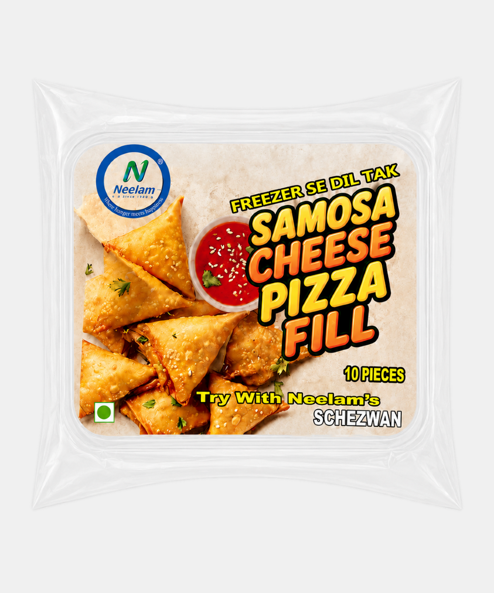 Samosa Cheese Pizza Fill 10 Pieces