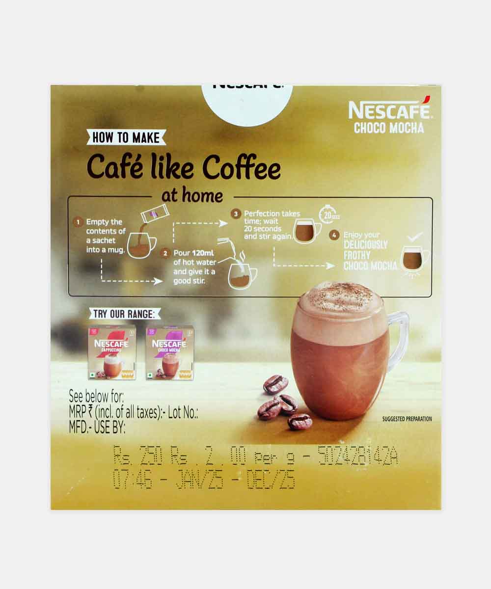 Nescafe Gold Choco Mocha Coffee 125 Gm