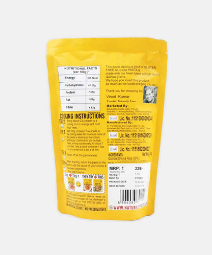 Naturally Yours Quinoa Pasta 200 Gm