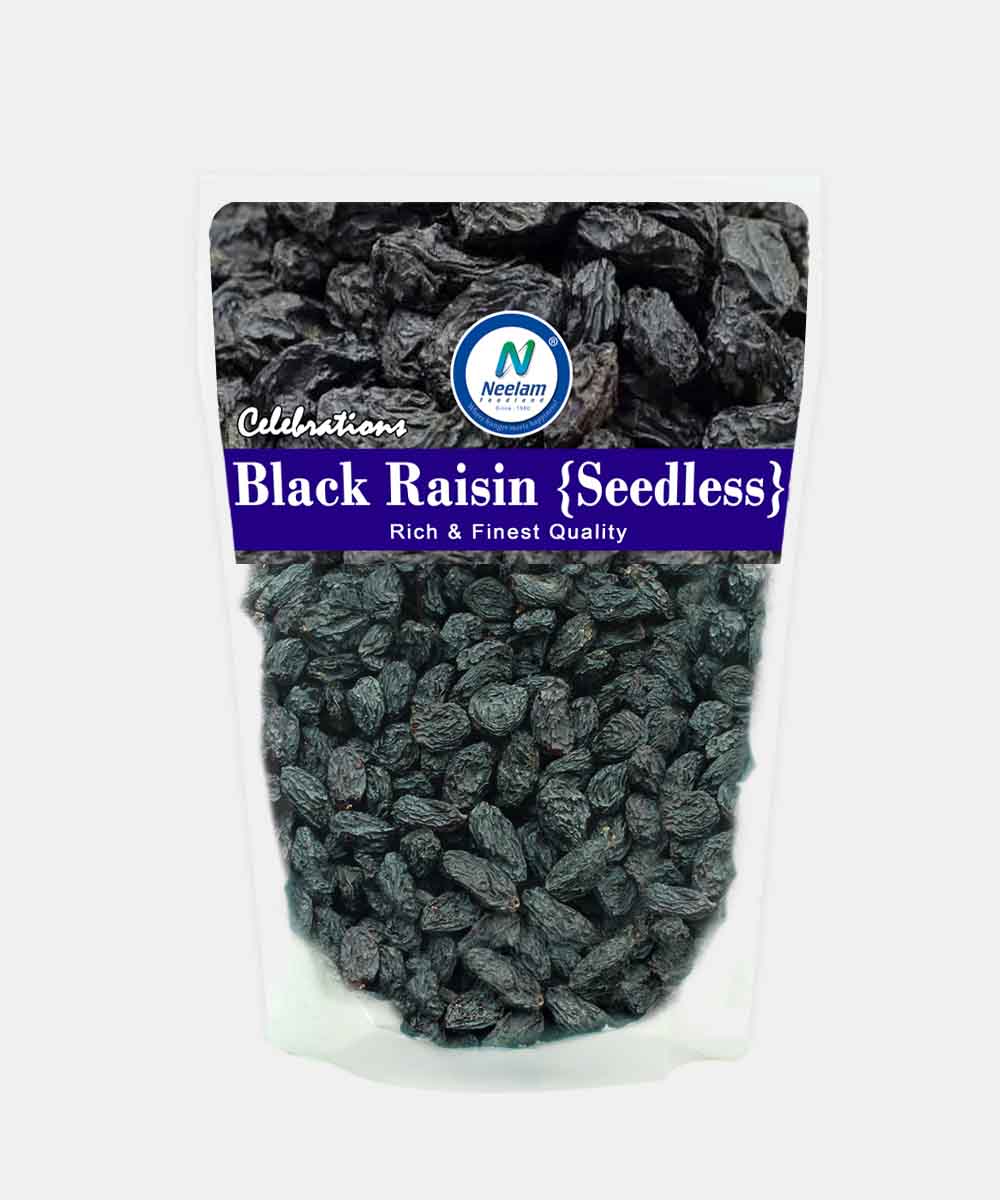 Black Raisin Seedless 500 Gm