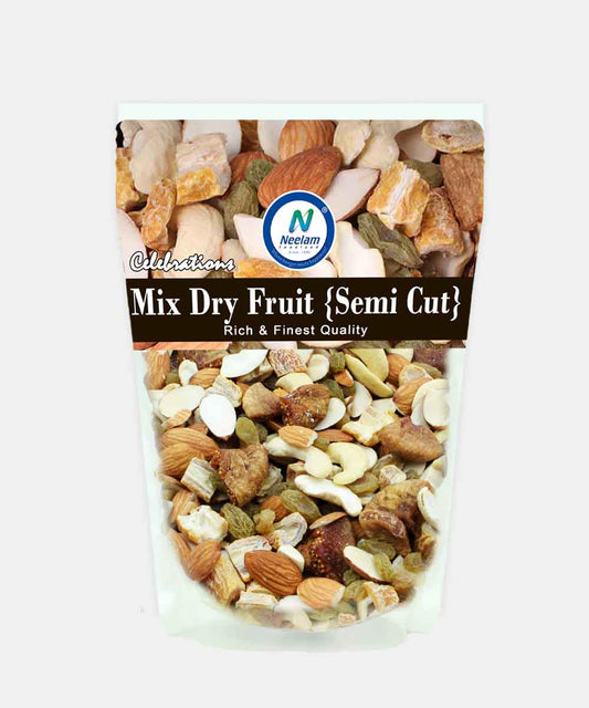 Mix Dry Fruit Semi Cuts 500 Gm