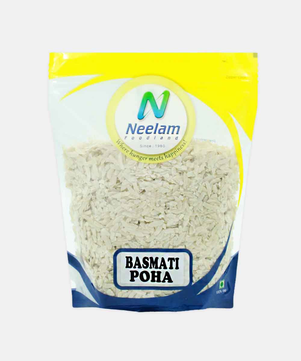 Basmati Poha/Flattened Rice Flakes 500 Gm