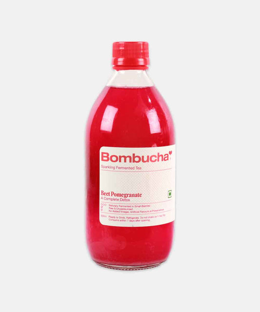 Bombucha Beet Pomegranate Detox Tea 500 Ml